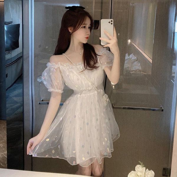 ethnic clothing summer women elegant sweet mesh puff sleeve sequins bling a-line fairy dress female chic slash neck princess mini, Red
ethnic clothing summer women elegant sweet mesh puff sleeve sequins bling a-line fairy dress female chic slash neck princess mini, Red
