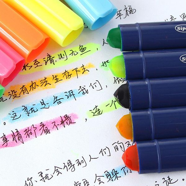 highlighters 5 pcs color gel crayon highlighter marker pen set inkjet safe stick drawing pens stationery art supplies canetas escolar cb259, Black;red
highlighters 5 pcs color gel crayon highlighter marker pen set inkjet safe stick drawing pens stationery art supplies canetas escolar cb259, Black;red