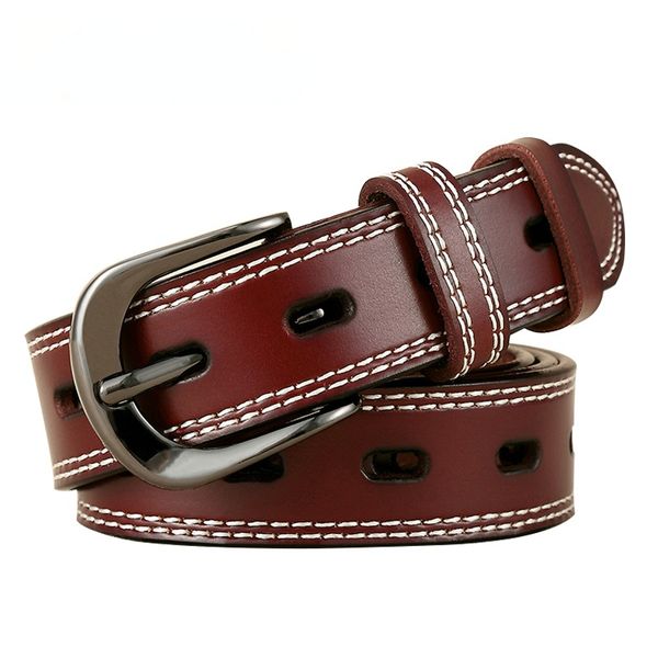 classic luxury luxury genuine leather belts for women cowskin women's belt vintage metal buckle strap jeans fashion accessories designe, Black;brown
classic luxury luxury genuine leather belts for women cowskin women's belt vintage metal buckle strap jeans fashion accessories designe, Black;brown