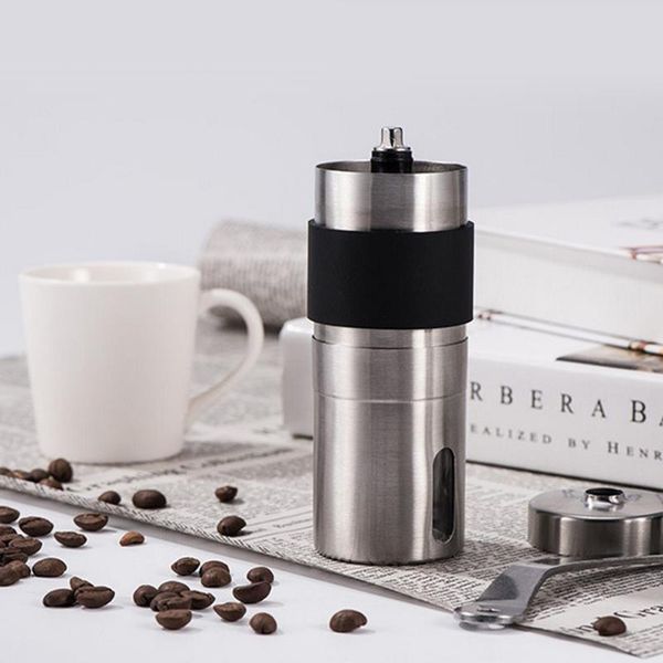 manual coffee grinders silver mini grinder for kitchen stainless steel hand handmade bean burr mill tool
manual coffee grinders silver mini grinder for kitchen stainless steel hand handmade bean burr mill tool