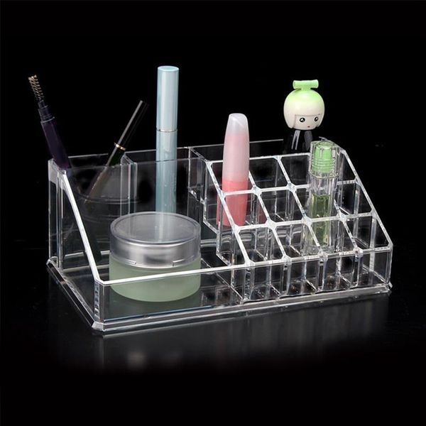 storage boxes & bins multiple grid transparent makeup organizer make up lipstick holder jewelry box display stand
storage boxes & bins multiple grid transparent makeup organizer make up lipstick holder jewelry box display stand