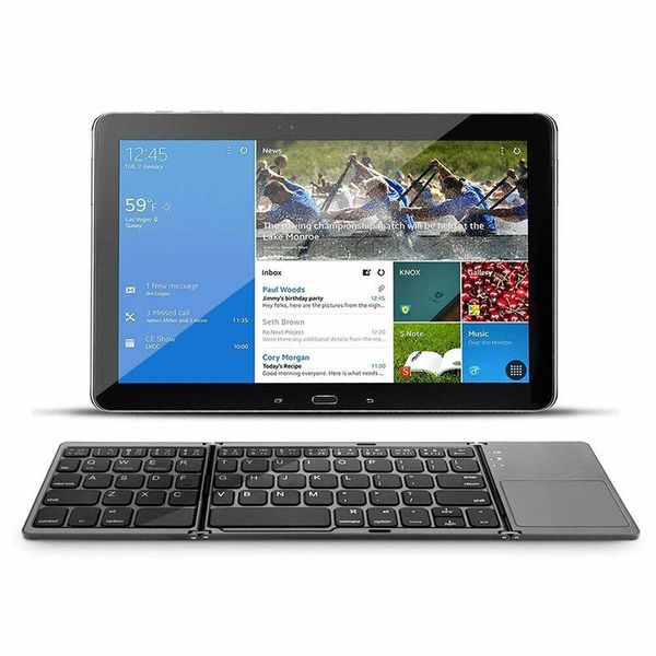 keyboards trifold wireless communication keyboard portable lightweight keypad with touchpad
keyboards trifold wireless communication keyboard portable lightweight keypad with touchpad