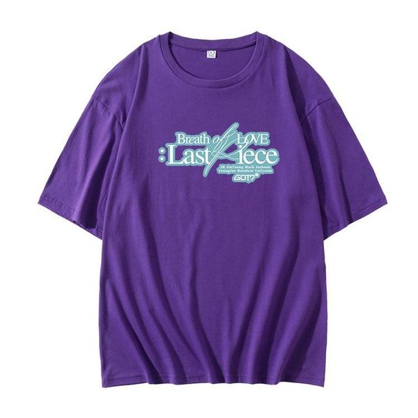 summer style kpop got7 breath of love last piece same printing dropped shoulder sleeve t shirt t-shirt women's, White
summer style kpop got7 breath of love last piece same printing dropped shoulder sleeve t shirt t-shirt women's, White