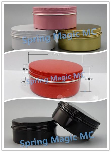 storage bottles & jars 50pcs 150g pink gold white aluminum cream jar with screw cap cosmetic jars,hair wax/mask case eye jars,cosmetic conta
storage bottles & jars 50pcs 150g pink gold white aluminum cream jar with screw cap cosmetic jars,hair wax/mask case eye jars,cosmetic conta