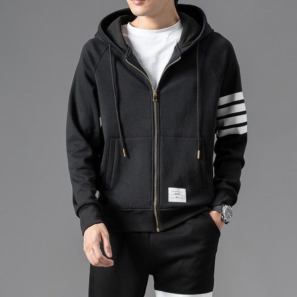 men's jackets ws11 spring and autumn cardigan hooded sweater korean fashion handsome simple versatile sports casual coat men, Black;brown
men's jackets ws11 spring and autumn cardigan hooded sweater korean fashion handsome simple versatile sports casual coat men, Black;brown