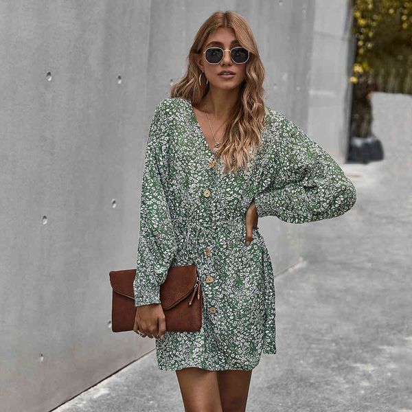 jumpsuit green elegant mini for women spring autumn v neck long sleeve slim button casual floral print es vestidos, Black;white
jumpsuit green elegant mini for women spring autumn v neck long sleeve slim button casual floral print es vestidos, Black;white
