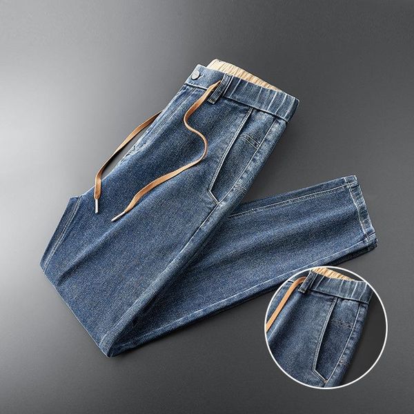 men's jeans fashion for men casual stoashed straight thick denim stretch pant oversize high street ankle-length trousers blue
men's jeans fashion for men casual stoashed straight thick denim stretch pant oversize high street ankle-length trousers blue