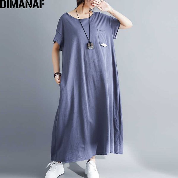 plus size women dress big cotton female vestidos clothing loose casual lady maxi long basic solid summer 210531, Black;gray
plus size women dress big cotton female vestidos clothing loose casual lady maxi long basic solid summer 210531, Black;gray