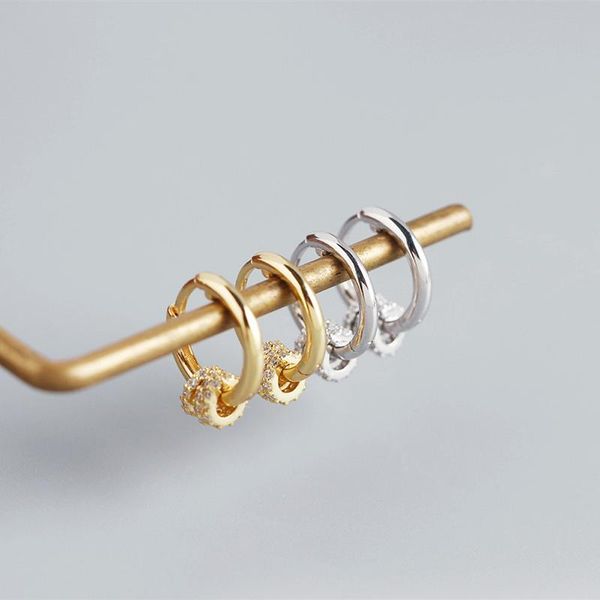 real 925 sterling silver zircon round huggies hoop earrings for fashion women party geometric fine jewelry hiphop accessories & huggie, Golden;silver
real 925 sterling silver zircon round huggies hoop earrings for fashion women party geometric fine jewelry hiphop accessories & huggie, Golden;silver
