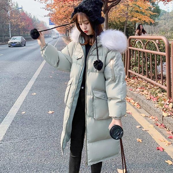 women's trench coats 2021 autumn winter large size down cotton jacket women long sleeve thick warm medium fur collar coat cc559, Tan;black
women's trench coats 2021 autumn winter large size down cotton jacket women long sleeve thick warm medium fur collar coat cc559, Tan;black
