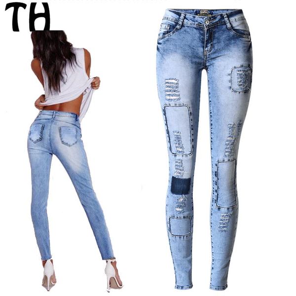 women's jeans slim fit skinny casual denim femme pantalon patchwork hole ripped pant fashion beggar for women #160262 women's, Blue
women's jeans slim fit skinny casual denim femme pantalon patchwork hole ripped pant fashion beggar for women #160262 women's, Blue