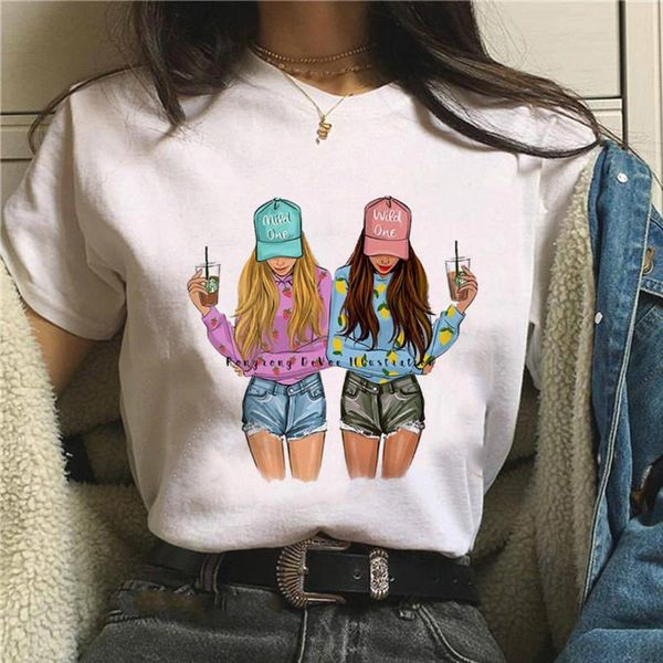 women's t-shirt c20 women friends girl summer casual tees female hipster 90s t-shirts harajuku short sleeve tshirt, White
women's t-shirt c20 women friends girl summer casual tees female hipster 90s t-shirts harajuku short sleeve tshirt, White