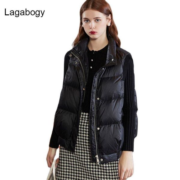 women's vests lagabogy 2021 women short white duck down vest stand collar loose warm coat female zipper sleeveless jacket windproof wai, Black;white
women's vests lagabogy 2021 women short white duck down vest stand collar loose warm coat female zipper sleeveless jacket windproof wai, Black;white