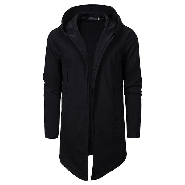 men's hoodies & sweatshirts mens draped cardigans long sleeve open front hooded sweatshirt men hip hop streetwear casual hoodie pullove, Black
men's hoodies & sweatshirts mens draped cardigans long sleeve open front hooded sweatshirt men hip hop streetwear casual hoodie pullove, Black