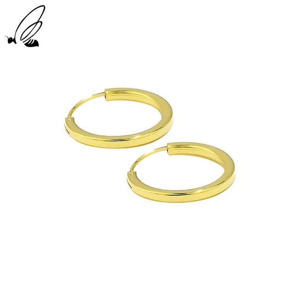 hoop & huggie s'steel 925 sterling silver simple round designer thin earrings 2021 gift for women boho wedding accessories fine jewelry, Golden;silver
hoop & huggie s'steel 925 sterling silver simple round designer thin earrings 2021 gift for women boho wedding accessories fine jewelry, Golden;silver