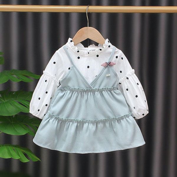 girl's dresses melario toddler 2021 fashion baby girls polka dots dress autumn fall spring lovely bow cute casual vestidos, Red;yellow
girl's dresses melario toddler 2021 fashion baby girls polka dots dress autumn fall spring lovely bow cute casual vestidos, Red;yellow