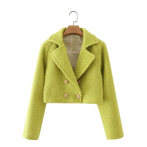 women's suits & blazers women crop blazer fruit green tweed double-breasted long sleeve pocket double breasted short outerwear autumn w, White;black
women's suits & blazers women crop blazer fruit green tweed double-breasted long sleeve pocket double breasted short outerwear autumn w, White;black