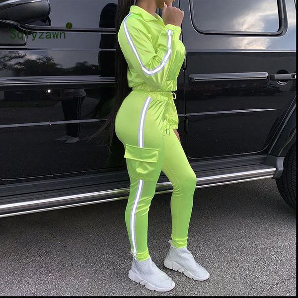 side reflective strip women tracksuits long sleeve jacket safari pencil suits 2 two pieces set sportwear tracksuit outfit, Gray
side reflective strip women tracksuits long sleeve jacket safari pencil suits 2 two pieces set sportwear tracksuit outfit, Gray