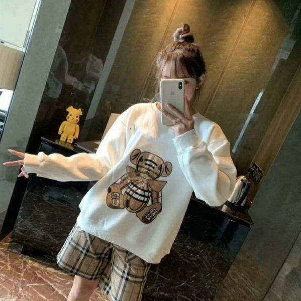 the women's hoodies for fall spring are embroidered bear hoodies. pure cotton round neck can be worn outside and inside add fluff swea, Black
the women's hoodies for fall spring are embroidered bear hoodies. pure cotton round neck can be worn outside and inside add fluff swea, Black