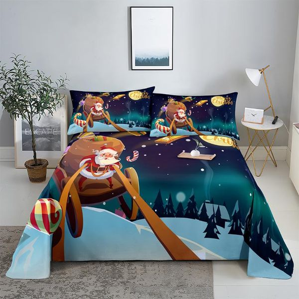 sheets & sets christmas night 0.9/1.2/1.5/1.8/2.0m digital printing polyester bed flat sheet with case print bedding set
sheets & sets christmas night 0.9/1.2/1.5/1.8/2.0m digital printing polyester bed flat sheet with case print bedding set