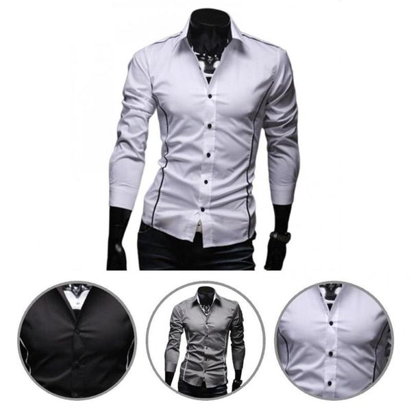 men's casual shirts great autumn shirt lapel soft thin male men, White;black
men's casual shirts great autumn shirt lapel soft thin male men, White;black