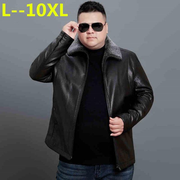men's fur & faux 10xl 8xl 6x winter men genuine leather coat collar motorcycle jacket warm thick jaqueta de couro, Black
men's fur & faux 10xl 8xl 6x winter men genuine leather coat collar motorcycle jacket warm thick jaqueta de couro, Black