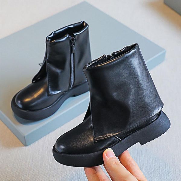 flat shoes girls boots 2021 autumn children' short fashion solid color little girl british style leather toddler, Black;grey
flat shoes girls boots 2021 autumn children' short fashion solid color little girl british style leather toddler, Black;grey