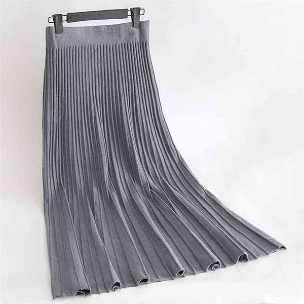 gigogou women's elegant high waist knitted sweater maxi skirt winter ladies pleated elastic waist midi skirts saia feminina 210401, Black
gigogou women's elegant high waist knitted sweater maxi skirt winter ladies pleated elastic waist midi skirts saia feminina 210401, Black
