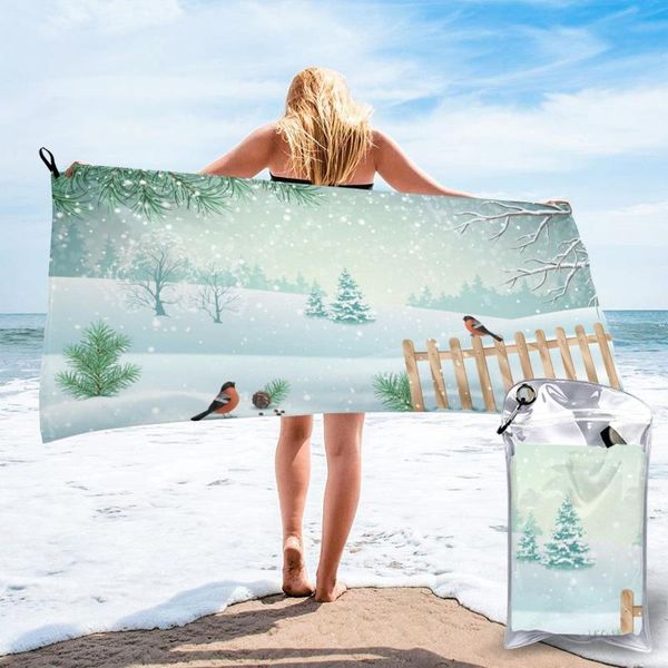 quick dry beach towel winter landscape fence snow microfiber bath cushion swimming sand free
quick dry beach towel winter landscape fence snow microfiber bath cushion swimming sand free