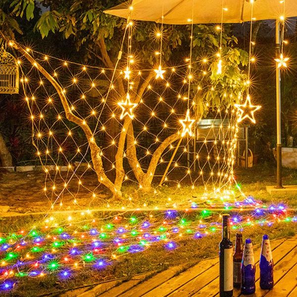 strings 1.5*1.5m 96 led lights mesh string multicolor 8 modes indoor outdoor fairy holiday party night decoration garland
strings 1.5*1.5m 96 led lights mesh string multicolor 8 modes indoor outdoor fairy holiday party night decoration garland