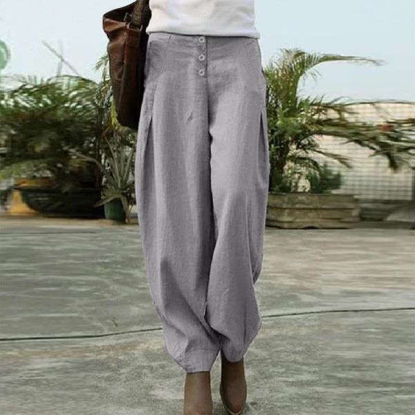 women's pants & capris cotton linen elastic waist solid color casual vintage autumn winter pleated straight wide-leg trousers t6, Black;white
women's pants & capris cotton linen elastic waist solid color casual vintage autumn winter pleated straight wide-leg trousers t6, Black;white