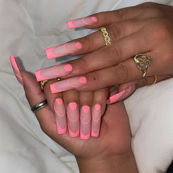 false nails nail art long wearing scrubs peach heart pieces finished manicure accessories self-adhesive, Red;gold
false nails nail art long wearing scrubs peach heart pieces finished manicure accessories self-adhesive, Red;gold