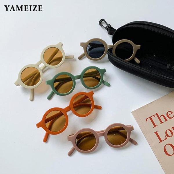 sunglasses vintage round kids girls boys outdoor uv protection children eyeglasses color child eyewear lunette de sol, Blue
sunglasses vintage round kids girls boys outdoor uv protection children eyeglasses color child eyewear lunette de sol, Blue