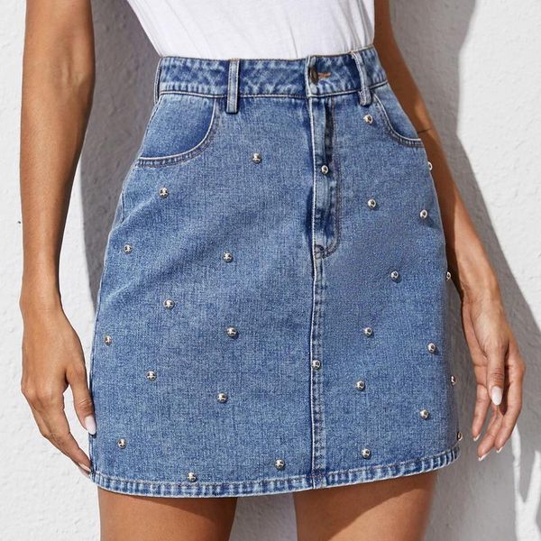 summer fashion high waisted denim beaded bag hip zipper button slim short skirt casual versatile for women's wear skirts, Black
summer fashion high waisted denim beaded bag hip zipper button slim short skirt casual versatile for women's wear skirts, Black