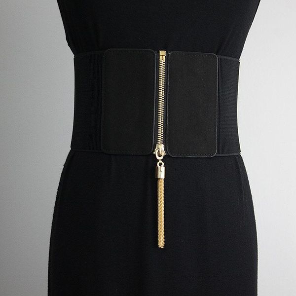 belts belt women's decorative wide dress simple and versatile waist fashion elastic summer black cover, Black;brown
belts belt women's decorative wide dress simple and versatile waist fashion elastic summer black cover, Black;brown