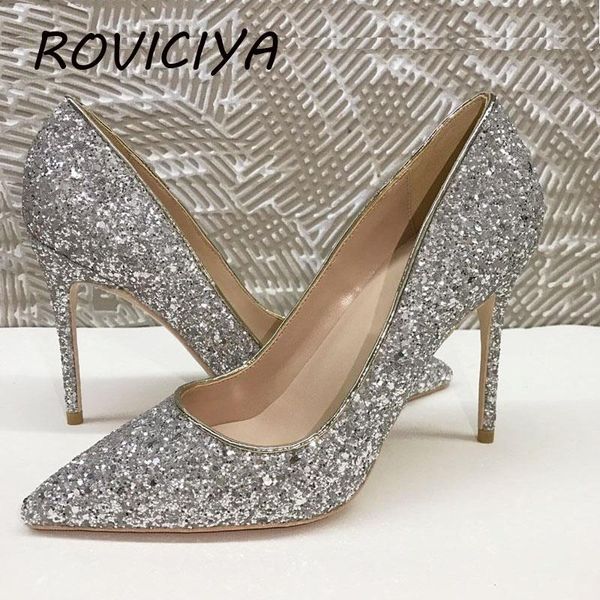 dress shoes silver glitter sparkling nightclub womens pumps stiletto 12cm high heels designer lf013 roviciya, Black
dress shoes silver glitter sparkling nightclub womens pumps stiletto 12cm high heels designer lf013 roviciya, Black