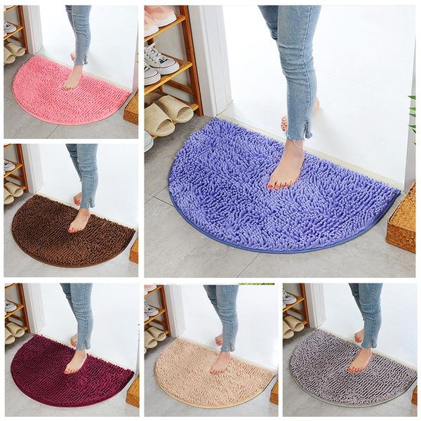 carpets 60x90cm chenille door mat creative semicircle entrance doormat slip-resistant soft bathing room rugs home water-absorbing mats
carpets 60x90cm chenille door mat creative semicircle entrance doormat slip-resistant soft bathing room rugs home water-absorbing mats