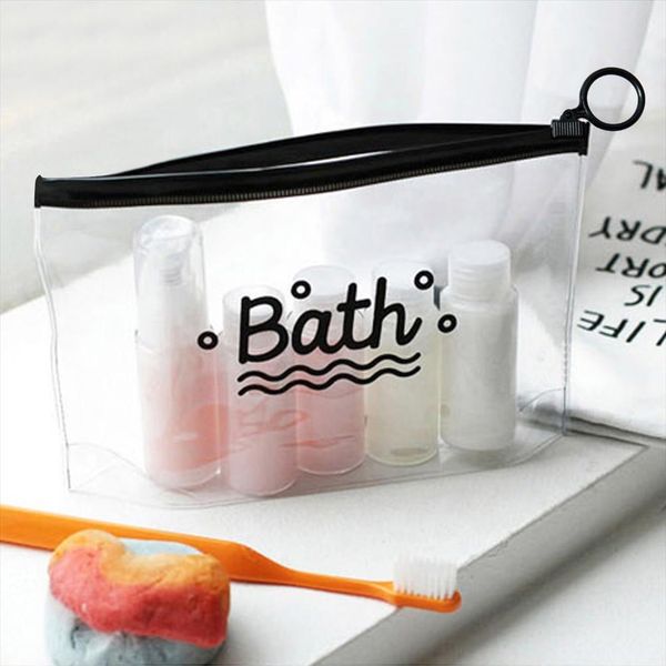 etya fashion women clear cosmetic bags pvc transparent toiletry travel organizer necessary beauty case bath wash makeup bag
etya fashion women clear cosmetic bags pvc transparent toiletry travel organizer necessary beauty case bath wash makeup bag