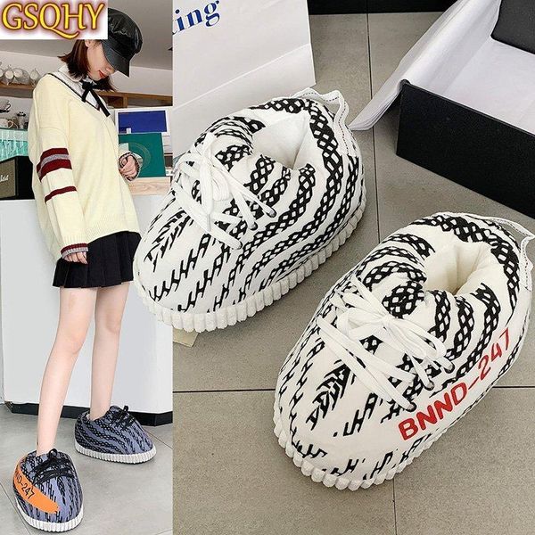 big size 36-43 snug sneakers women house floor slippers women/men winter warm home ladies slides one shoes, Black
big size 36-43 snug sneakers women house floor slippers women/men winter warm home ladies slides one shoes, Black