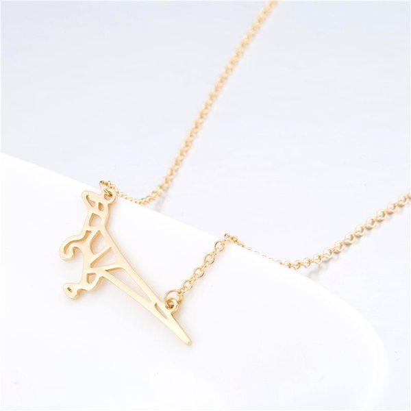 pendant necklaces trendy origami dinosaur necklace women geometric animal choker & pendants gifts, Silver
pendant necklaces trendy origami dinosaur necklace women geometric animal choker & pendants gifts, Silver