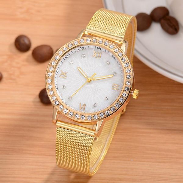 wristwatches 2021 relogio feminino women luxury gold watches fashion diamond geometric cutting dial quartz wristwatch ladies gifts, Slivery;brown
wristwatches 2021 relogio feminino women luxury gold watches fashion diamond geometric cutting dial quartz wristwatch ladies gifts, Slivery;brown