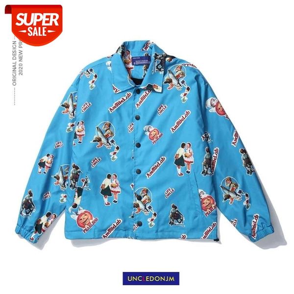 uncledonjm children fun printed hip-hop coach jacket couple's fashion windbreaker baseball designer clothes sur-93008 #fr1h, White;black
uncledonjm children fun printed hip-hop coach jacket couple's fashion windbreaker baseball designer clothes sur-93008 #fr1h, White;black