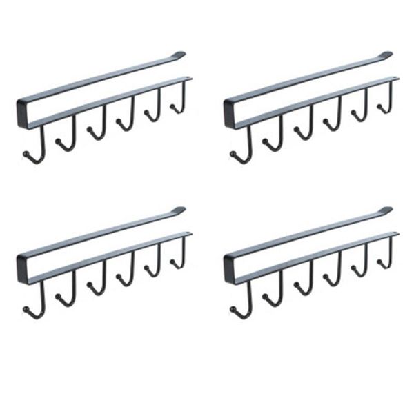 creative seamless iron metal kitchen cabinet hook finishing wardrobe storage rack multifunctional 6 row hooks & rails
creative seamless iron metal kitchen cabinet hook finishing wardrobe storage rack multifunctional 6 row hooks & rails