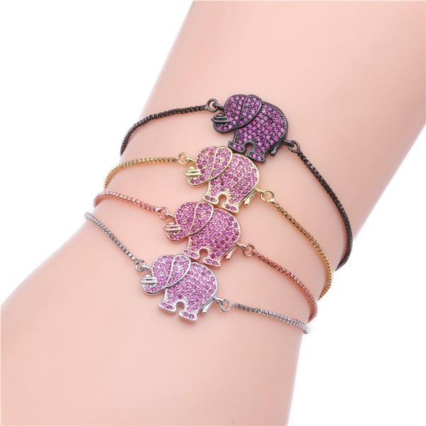 beaded, strands 2021 luxury elephant adjustable bracelet animal chain link women's stainless steel accessorie, Black
beaded, strands 2021 luxury elephant adjustable bracelet animal chain link women's stainless steel accessorie, Black