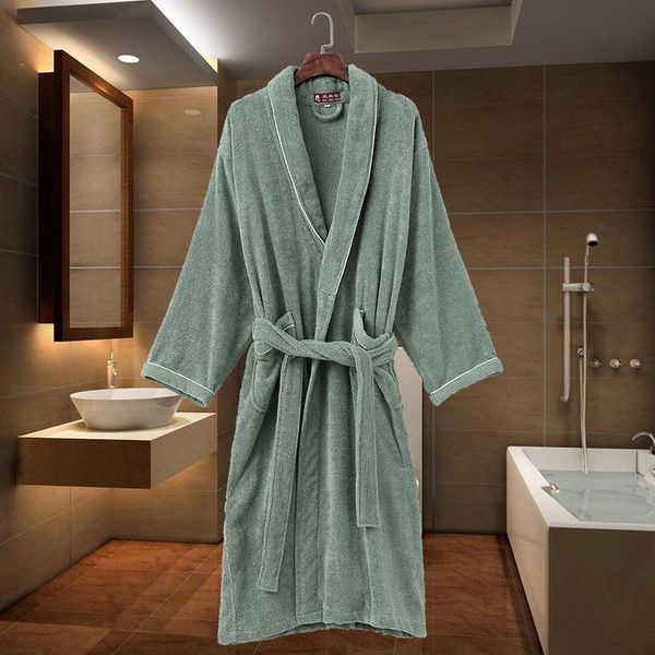 men's sleepwear winter thick robe men cotton towel terry luxury casual bathrobe soft ventilation sleeprobe warmhomewear, Black;brown
men's sleepwear winter thick robe men cotton towel terry luxury casual bathrobe soft ventilation sleeprobe warmhomewear, Black;brown