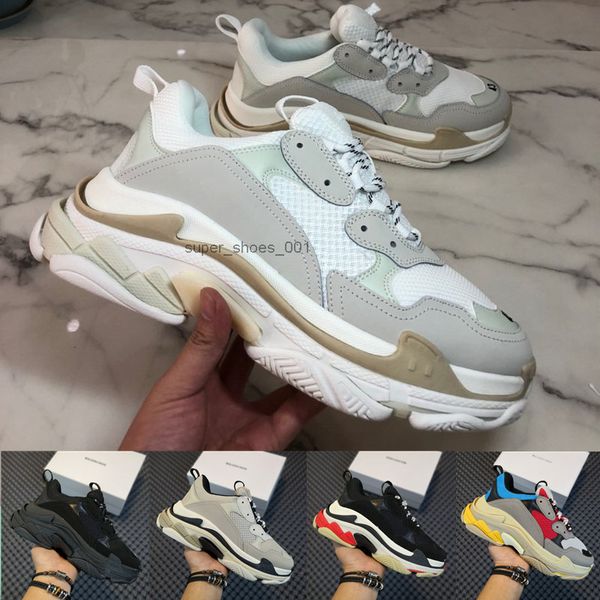 2022 bl triple s men's women's casual shoes white vintage paris sneakers designer shoes fashion outdoor grandpa luxury sneaker, Black
2022 bl triple s men's women's casual shoes white vintage paris sneakers designer shoes fashion outdoor grandpa luxury sneaker, Black