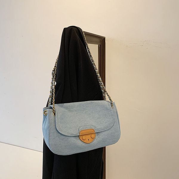 hbp net red same vintage contrast denim armpit women's new wandering chain single shoulder canvas
hbp net red same vintage contrast denim armpit women's new wandering chain single shoulder canvas