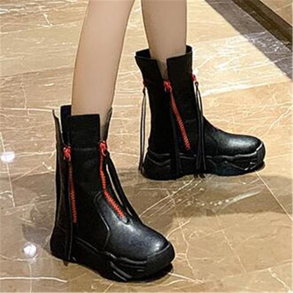 boots autumn winter warm women leather ankle fashion chunky shoes ladies vintage front zipper short snow 35-40, Black
boots autumn winter warm women leather ankle fashion chunky shoes ladies vintage front zipper short snow 35-40, Black