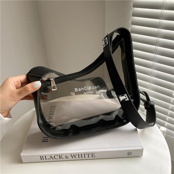 evening bags summer transparent jelly small bag ladies 2021 fashion simple letter pvc shoulder messenger black female clear purses
evening bags summer transparent jelly small bag ladies 2021 fashion simple letter pvc shoulder messenger black female clear purses