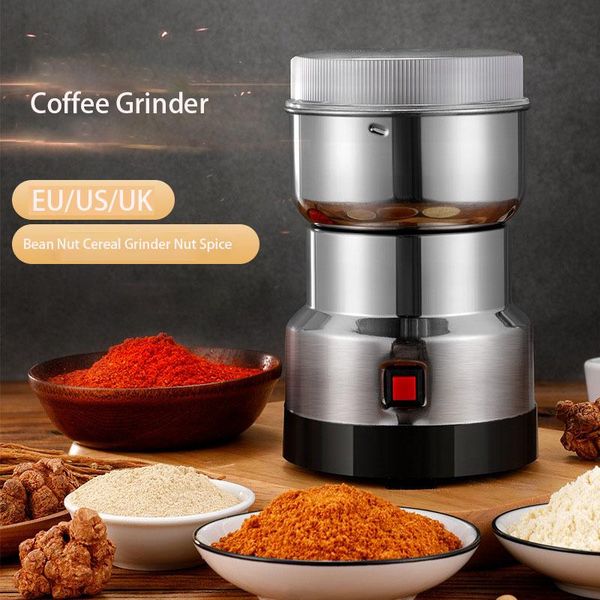 manual coffee grinders 220v stainless steel grinder electric mini bean nut cereal spice grinding tool kitchen accessories
manual coffee grinders 220v stainless steel grinder electric mini bean nut cereal spice grinding tool kitchen accessories